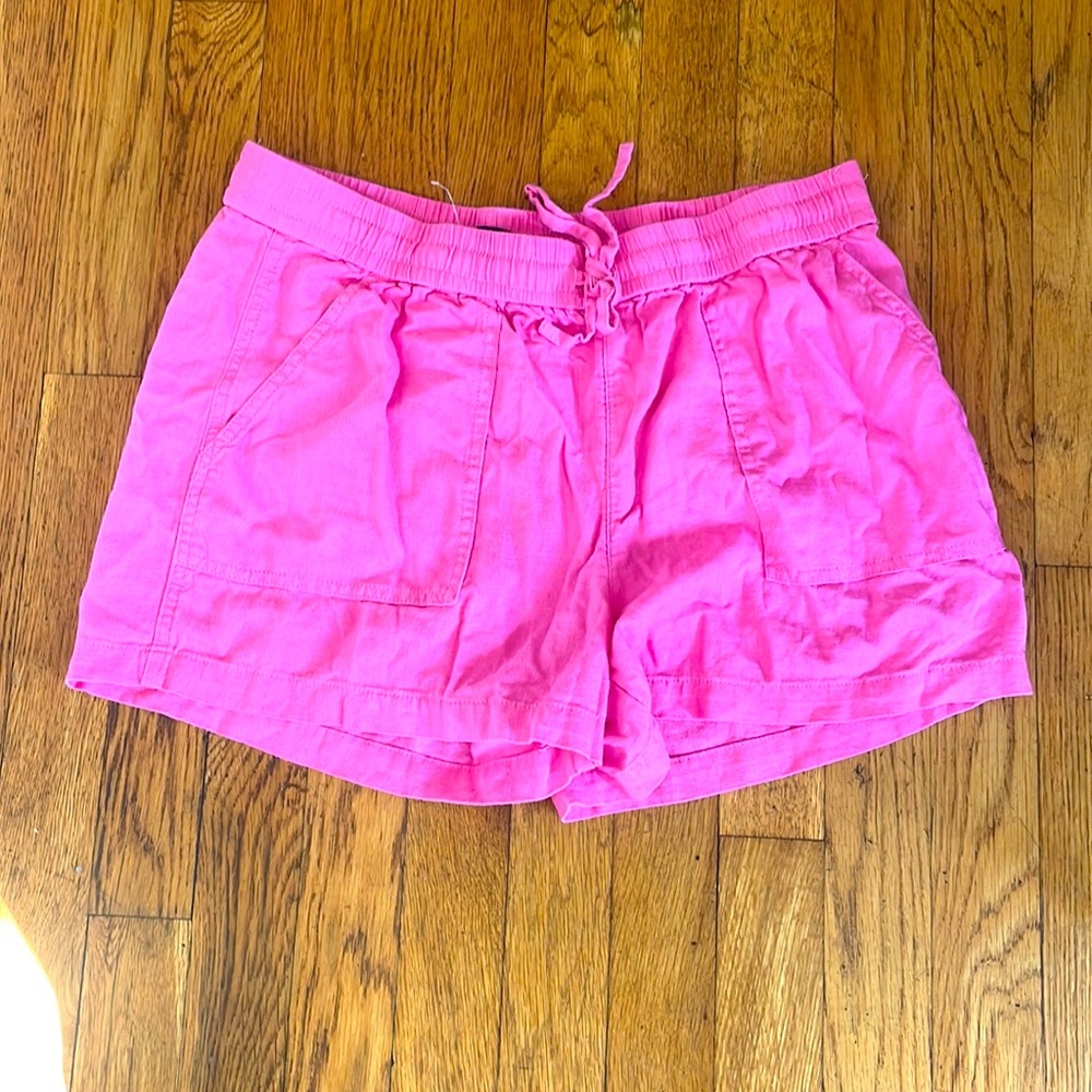 Pink J. Crew never worn shorts